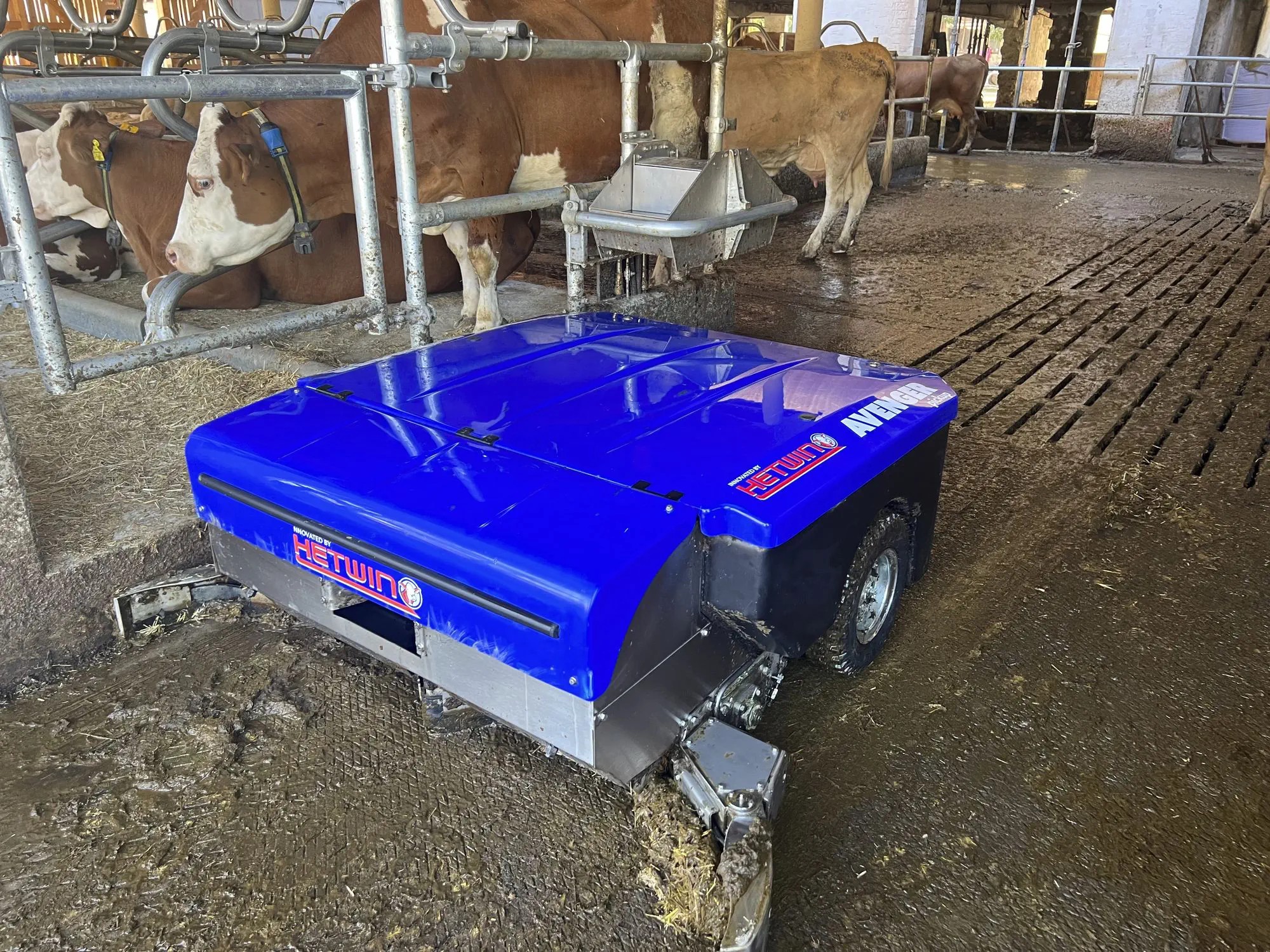 Autonomous farm equipment operating in a field